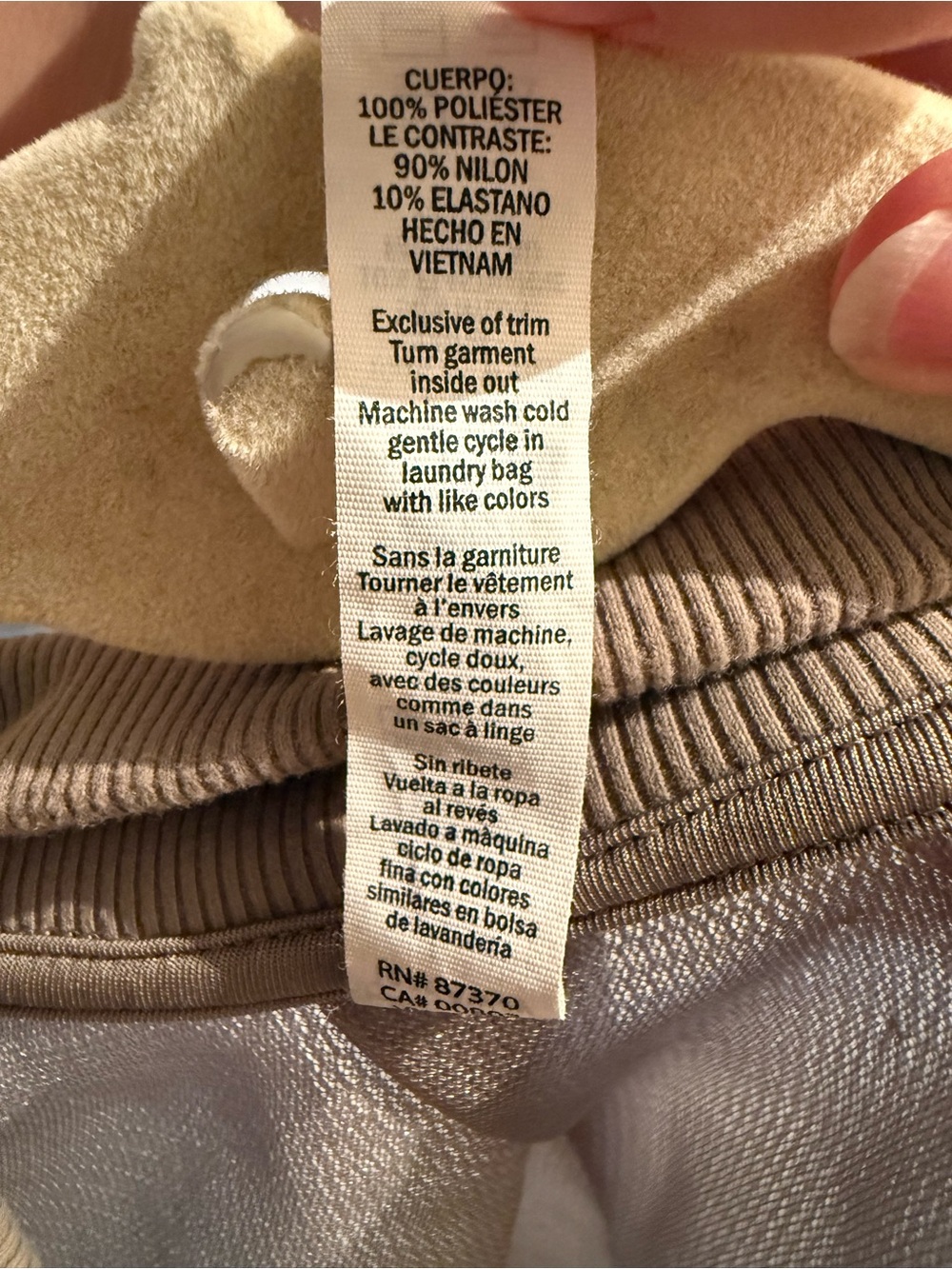Alo Yoga Field Cropped Mesh Jacket Size Large in Jungle - Picture 12 of 14